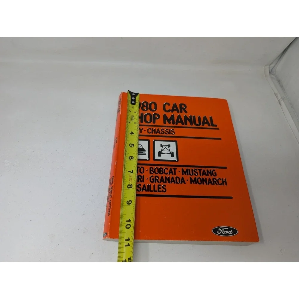1980 Ford‎ Car Shop Manual Electrical Mustang Capri Pinto Body Chassis OEM